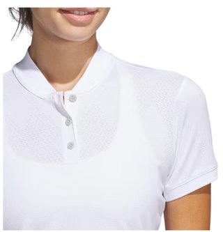 Adidas Ultimate365 Diamond Jacquard polo femme, blanc