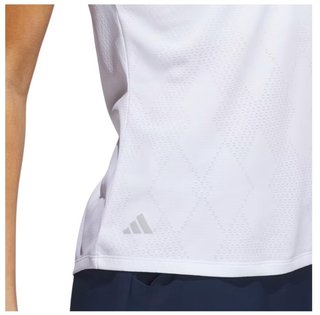 Adidas Ultimate365 Diamond Jacquard polo femme, blanc