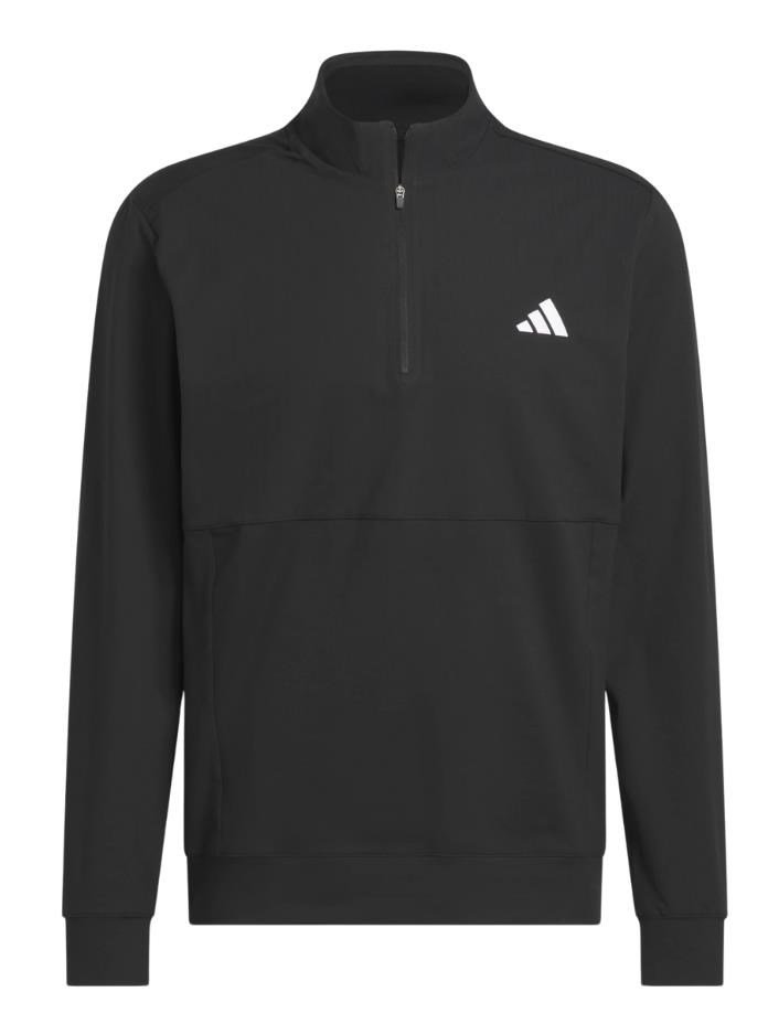 Adidas Tour 1/4-zip sweat homme, noir
