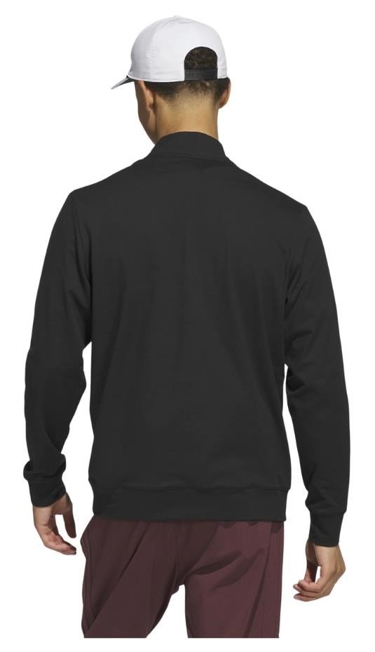 Adidas Tour 1/4-zip sweat homme, noir