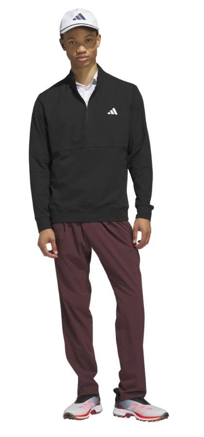 Adidas Tour 1/4-zip sweat homme, noir