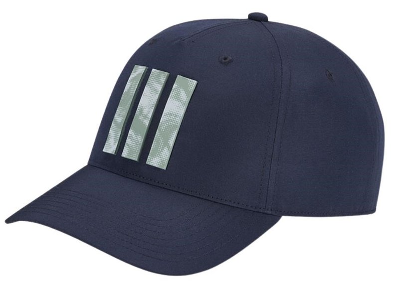 Adidas Tour Three Stripes Print casquette homme, black/putty beige/collegiate navy