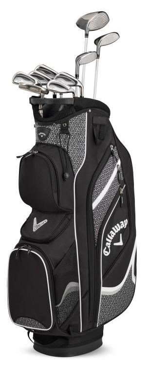Callaway Solaire 10PC set de golf femme, graphite, noir