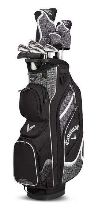 Callaway Solaire 10PC set de golf femme, graphite, noir