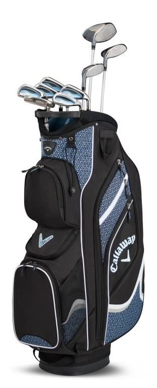 Callaway Solaire 10PC set de golf femme, graphite, light blue