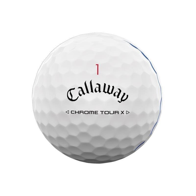 Callaway Chrome Tour X Triple Track balles de golf 2024 (48 balles, 4 douzaines)