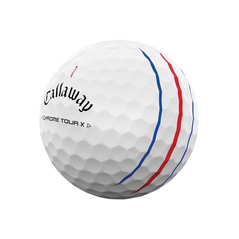 Callaway Chrome Tour X Triple Track balles de golf 2024 (48 balles, 4 douzaines)