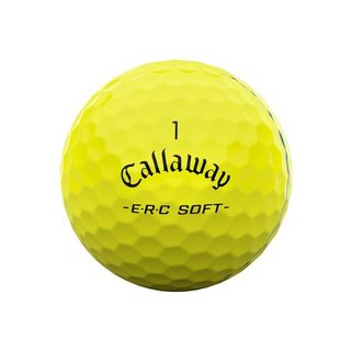 Callaway ERC Soft Triple Track balles de golf, jaunes