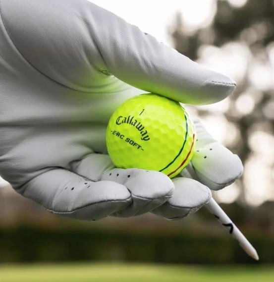Callaway ERC Soft Triple Track balles de golf, jaunes