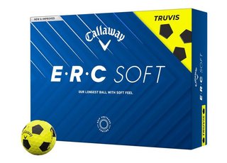 Callaway ERC Soft Truvis balles de golf, jaunes