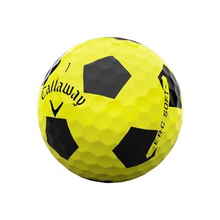Callaway ERC Soft Truvis balles de golf, jaunes