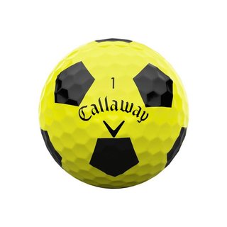 Callaway ERC Soft Truvis balles de golf, jaunes
