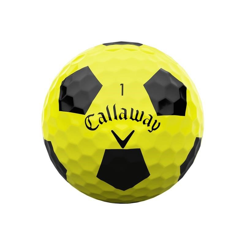 Callaway ERC Soft Truvis balles de golf, jaunes