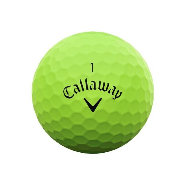Callaway Supersoft Matte balles de golf, vertes