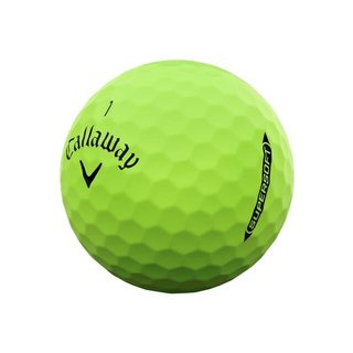 Callaway Supersoft Matte balles de golf, vertes