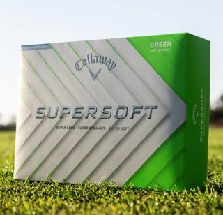 Callaway Supersoft Matte balles de golf, vertes