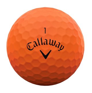 Callaway Supersoft Matte balles de golf, orange