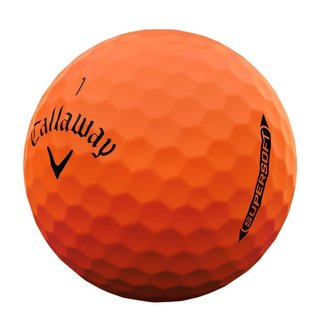 Callaway Supersoft Matte balles de golf, orange