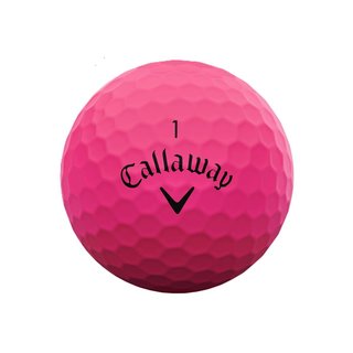 Callaway Supersoft Matte balles de golf, roses