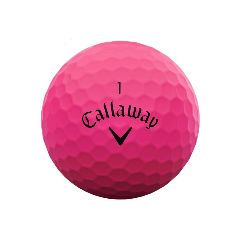 Callaway Supersoft Matte balles de golf, roses