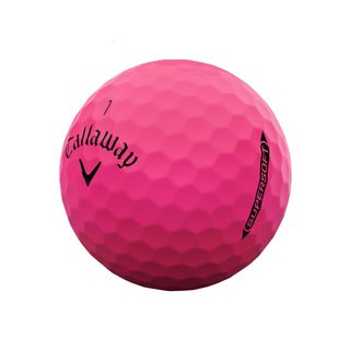 Callaway Supersoft Matte balles de golf, roses
