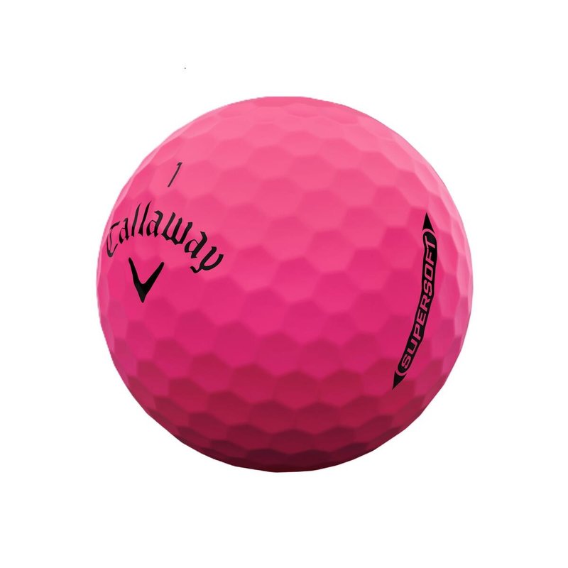 Callaway Supersoft Matte balles de golf, roses
