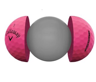 Callaway Supersoft Matte balles de golf, roses