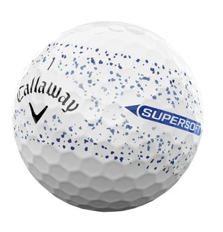 Callaway Supersoft Splatter 360 Blue balles de golf