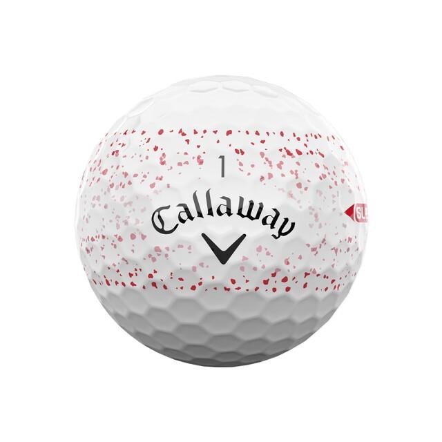 Callaway Supersoft Splatter 360 Red balles de golf
