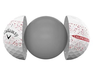 Callaway Supersoft Splatter 360 Red balles de golf