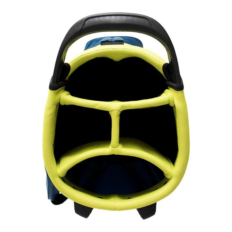 Callaway Chase Dry stand bag, marine/jaune fluo