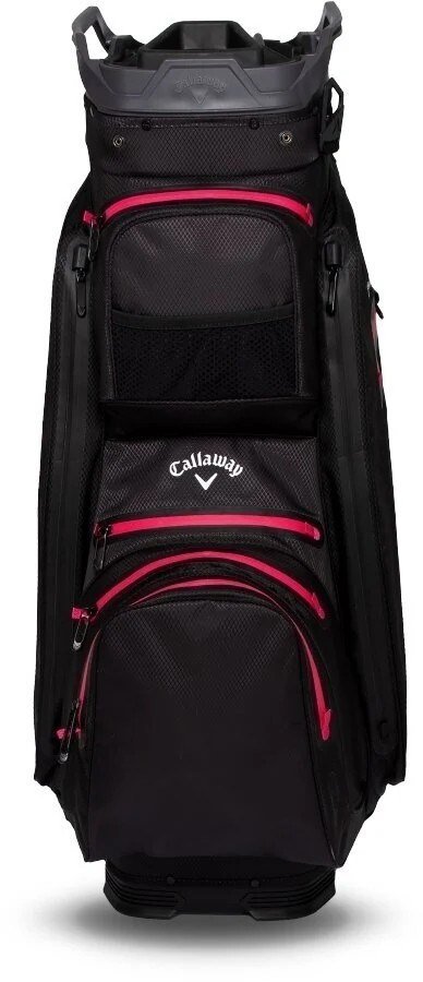Callaway ORG 14 HD cart bag, black/charcoal/pink