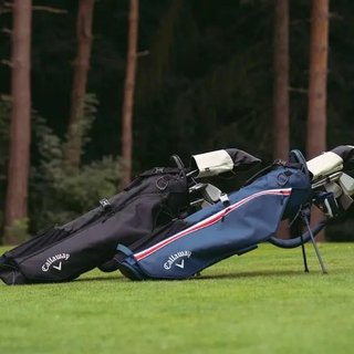 Callaway Carry+ stand bag, navy/blanc/rouge