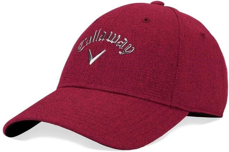 Callaway Liquid Metal Adjustable casquette femme, rouge prune/argent