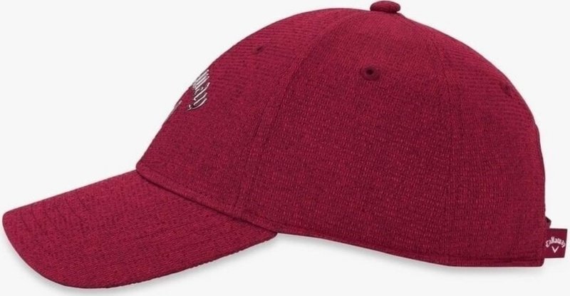Callaway Liquid Metal Adjustable casquette femme, rouge prune/argent