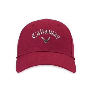 Callaway Liquid Metal Adjustable casquette femme, rouge prune/argent