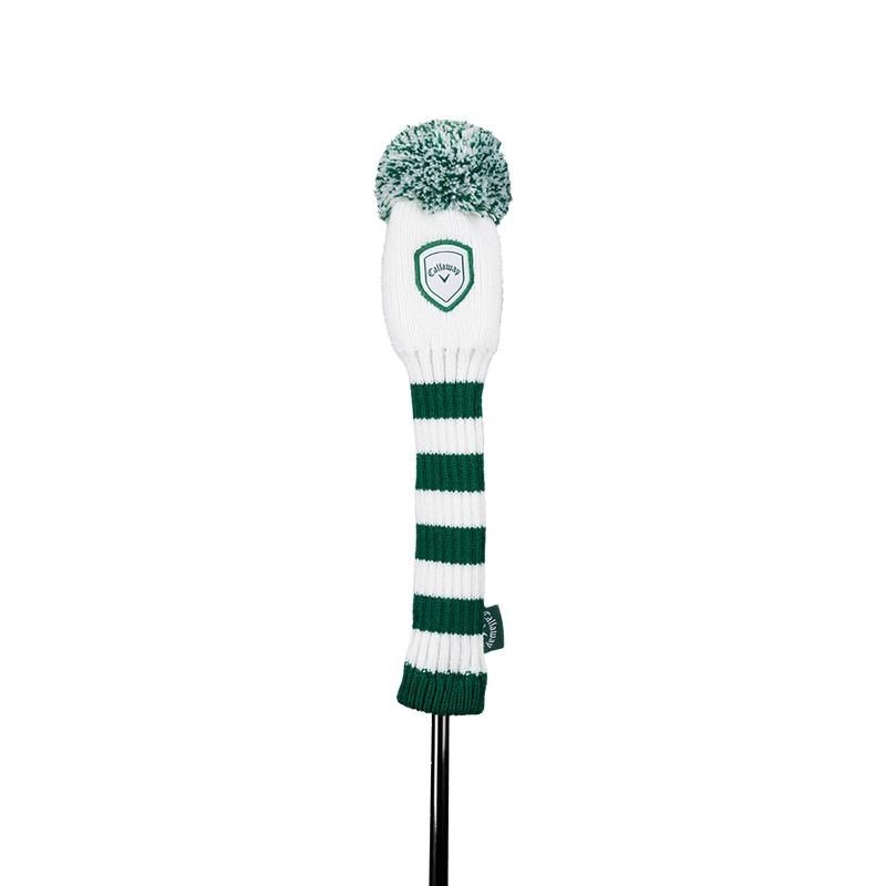 Callaway Pom Pom Fairway couvre-club de bois, blanc/vert