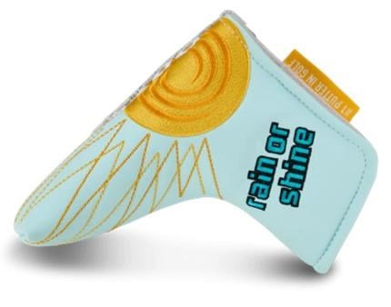 Callaway Rain Or Shine Blade Putter headcover, blanc/bleu