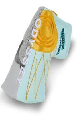 Callaway Rain Or Shine Blade Putter headcover, blanc/bleu