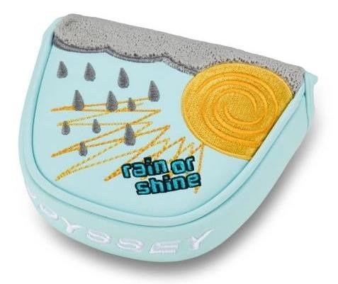 Callaway Rain Or Shine Mallet Putter headcover, blanc/bleu