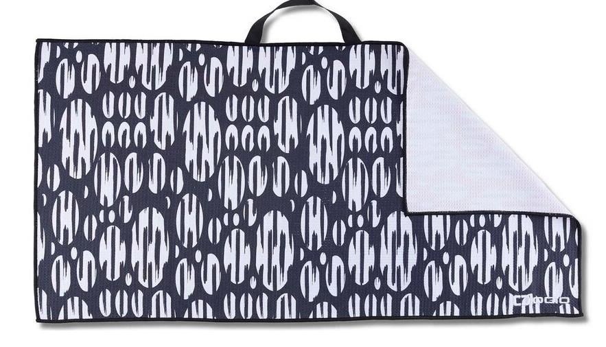 Ogio Safari serviette de golf, blanc/bleu
