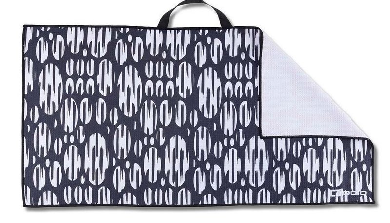 Ogio Safari serviette de golf, blanc/bleu