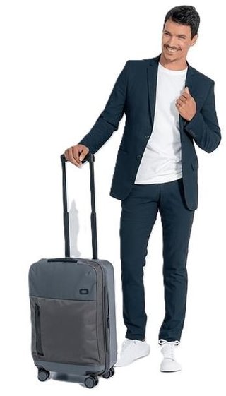 Ogio Ogio Pace Pro Hybrid Carry-on 34-36L sac Tašky, kufry, grey pinstripe