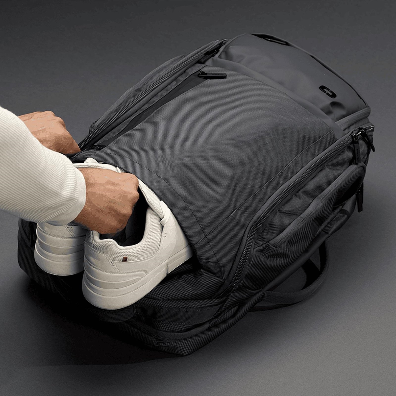 Ogio Ogio Pace Pro Max 45L Travel Pack sac de voyage, gris pinstripe