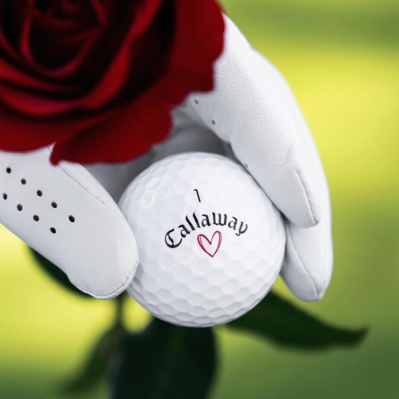 Callaway Supersoft balles de golf LIMITED VALENTINE LOVE