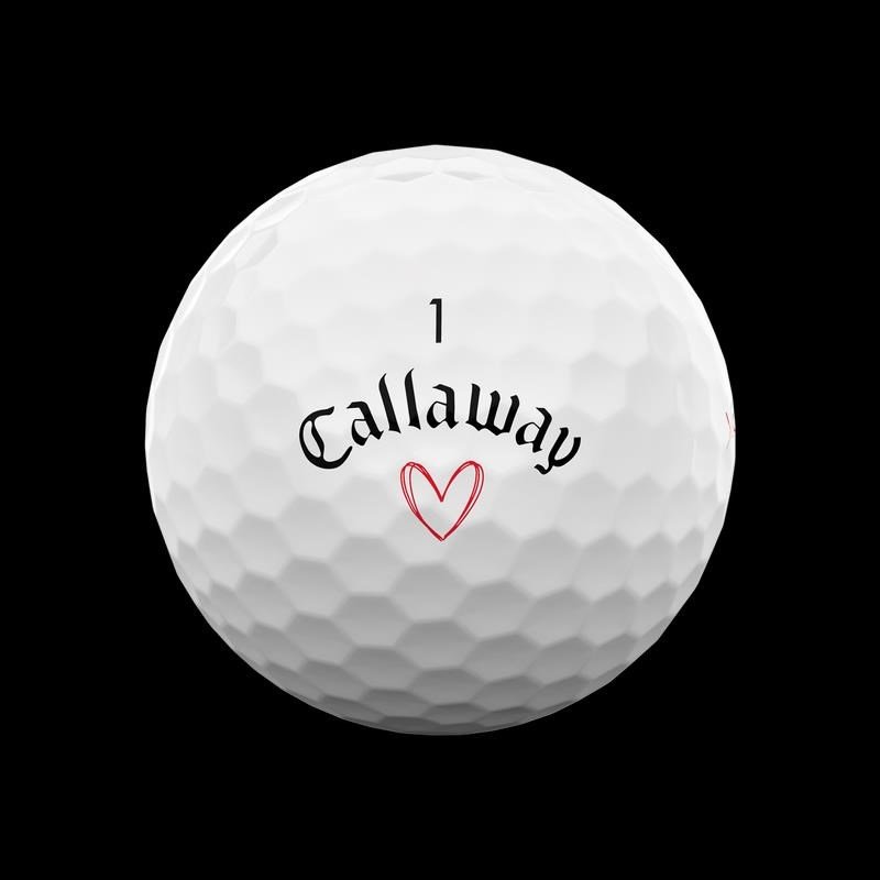 Callaway Supersoft balles de golf LIMITED VALENTINE LOVE