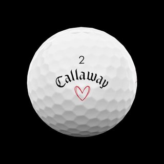 Callaway Supersoft balles de golf LIMITED VALENTINE LOVE