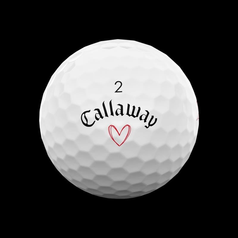 Callaway Supersoft balles de golf LIMITED VALENTINE LOVE
