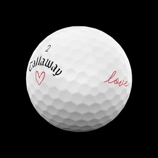 Callaway Supersoft balles de golf LIMITED VALENTINE LOVE