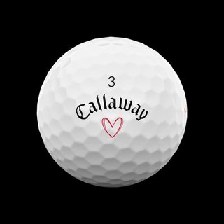 Callaway Supersoft balles de golf LIMITED VALENTINE LOVE